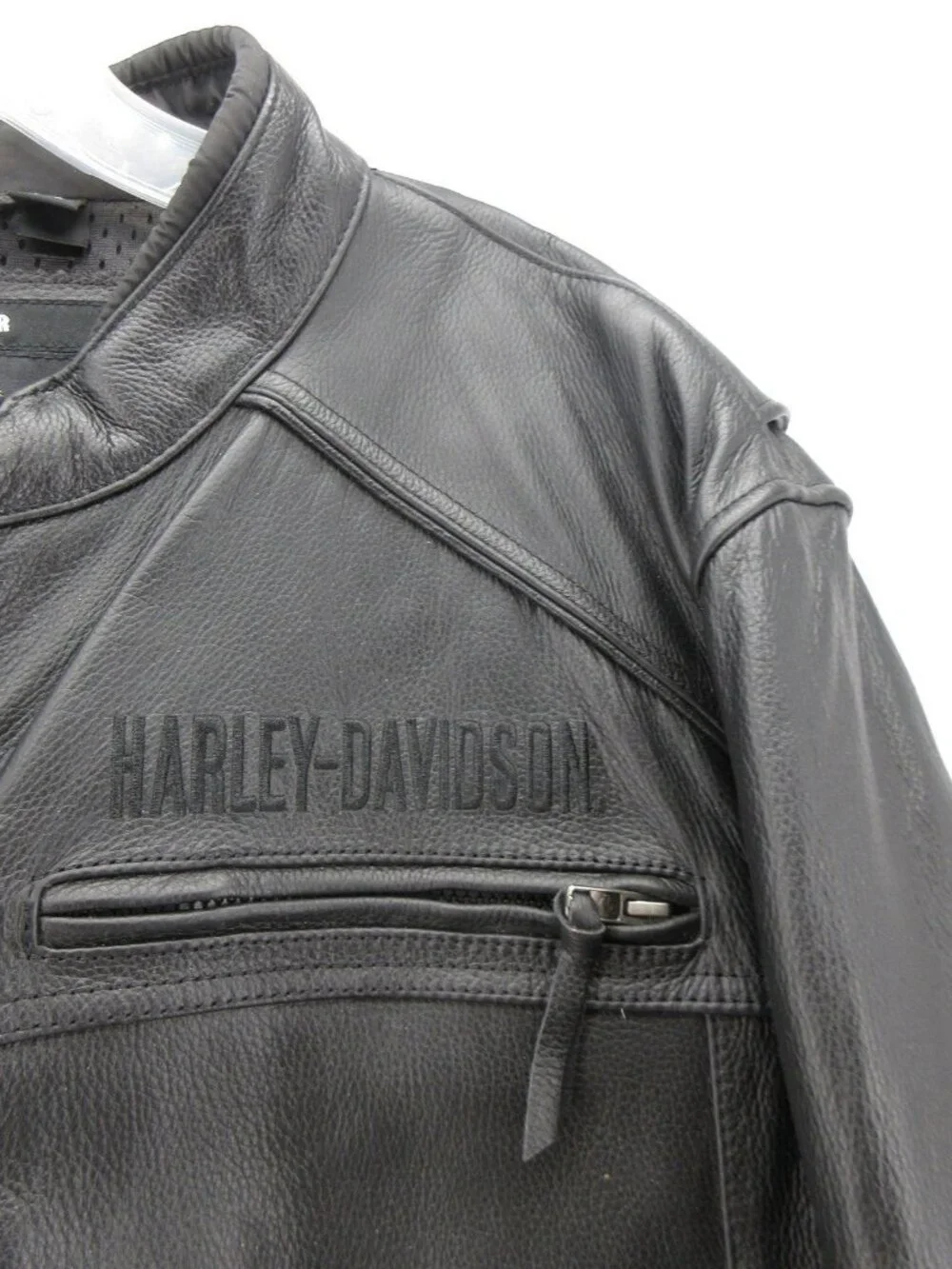 Harley Davidson Jacket XXXL Cowhide Leather Riding Gear Biker Padded